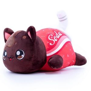 NEW ❤️ AUTHENTIC Aphmau Aphmau MeeMeows Soda Cat Plushie
